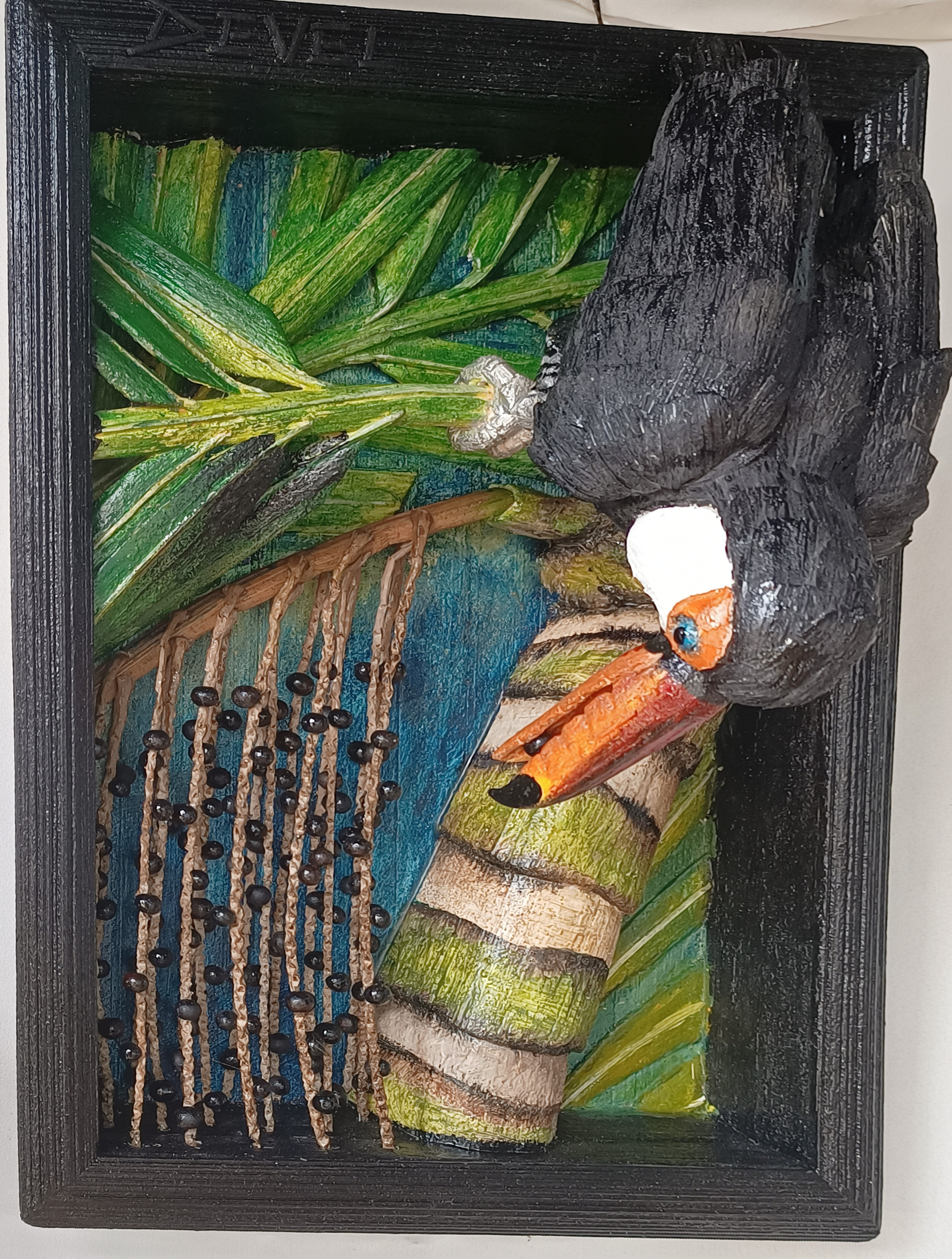 Quadro Açaí e Tucano